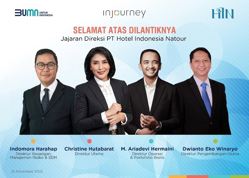 Erick Thohir Angkat Christine Hutabarat Jadi Dirut Hotel Indonesia Natour. (Foto: MNC Media).