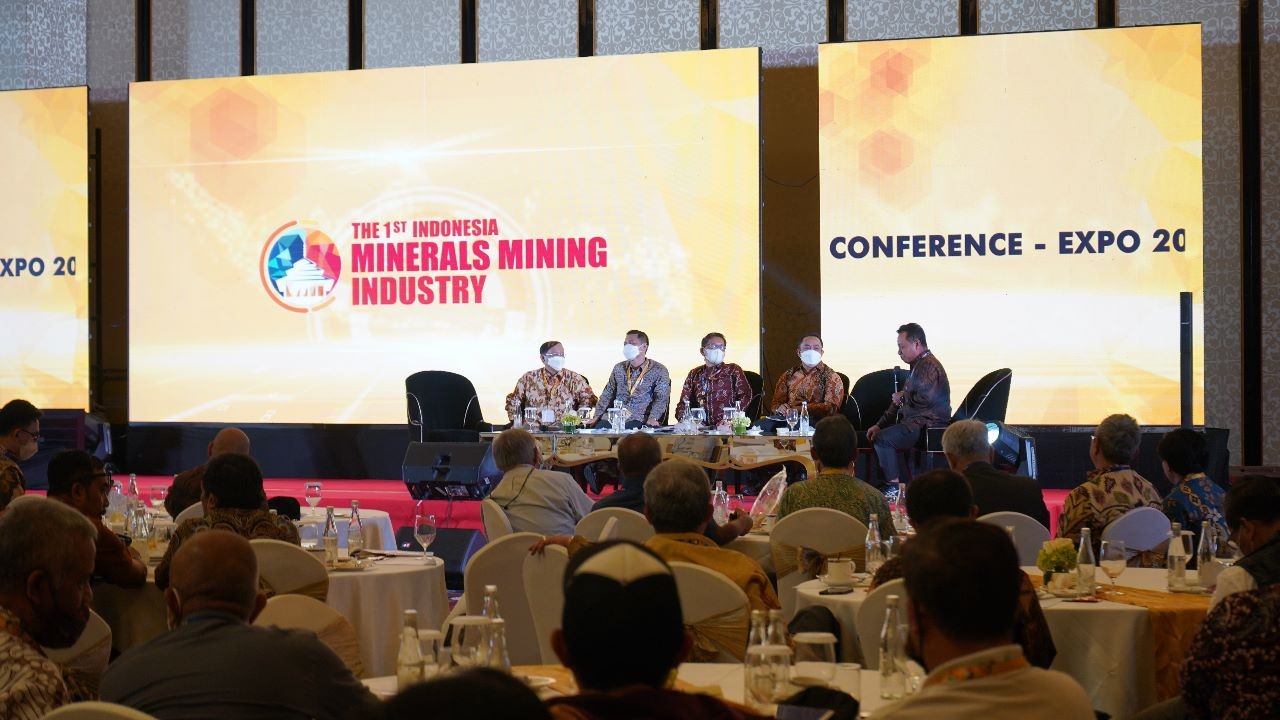 Holding Industri Pertambangan Hadiri Minerals and Mining Industry Conference – Expo. (Foto: MNC Media)