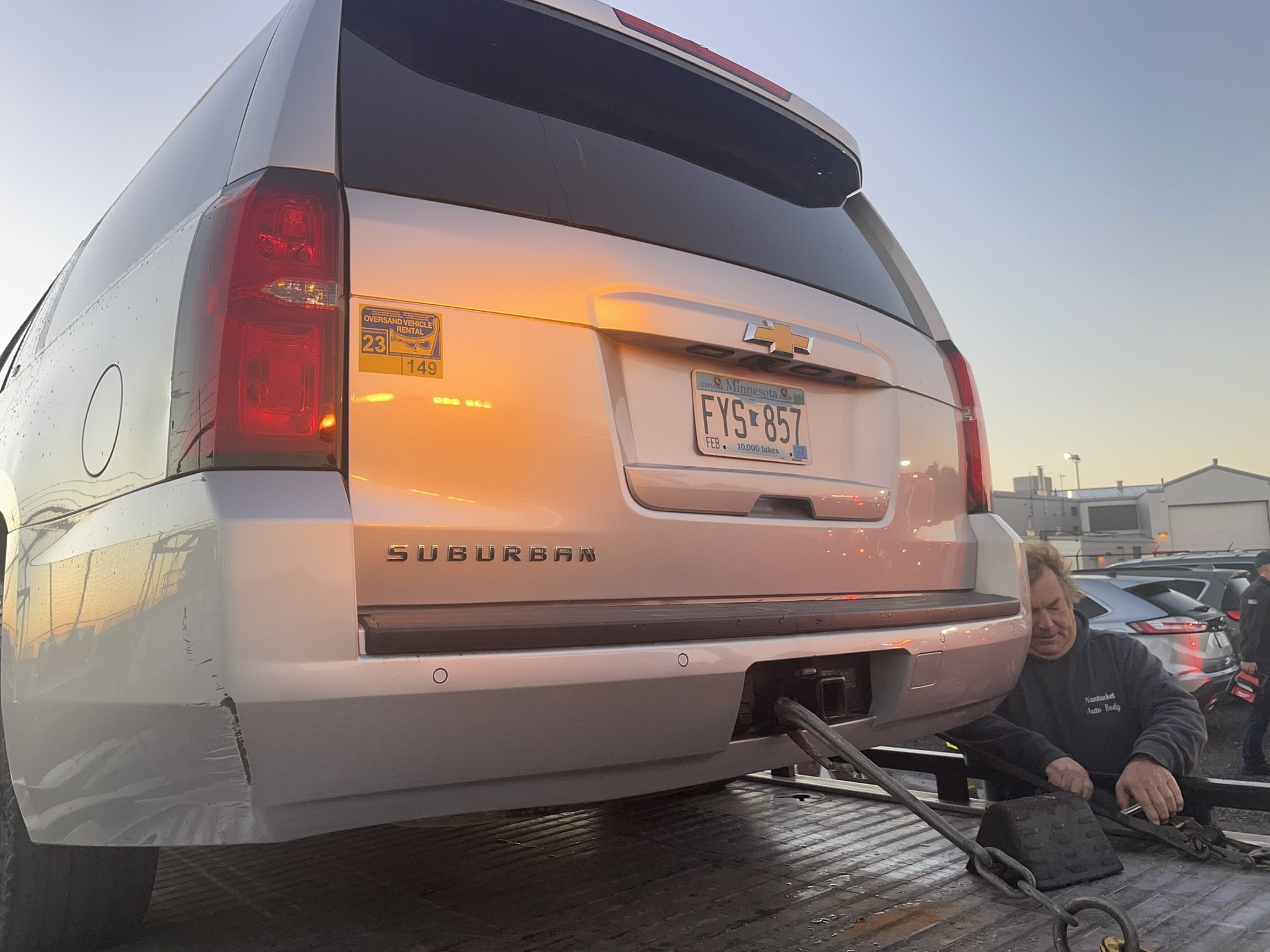 Ini Spesifikasi Chevrolet Suburban Milik Agen Rahasia Biden yang Terbakar (Dok. Twitter Nantucket Current)