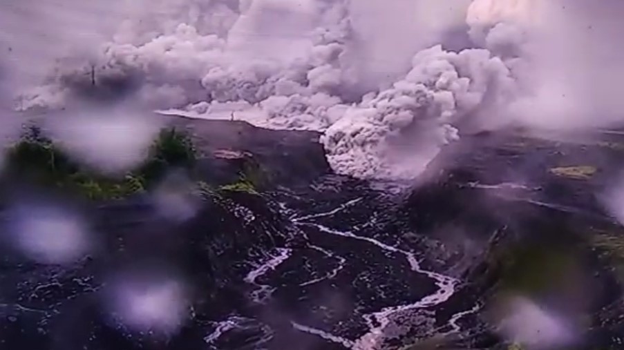 Gunung Merapi Kembali Erupsi, Masyarakat Diminta Waspada (Foto: MNC Media)