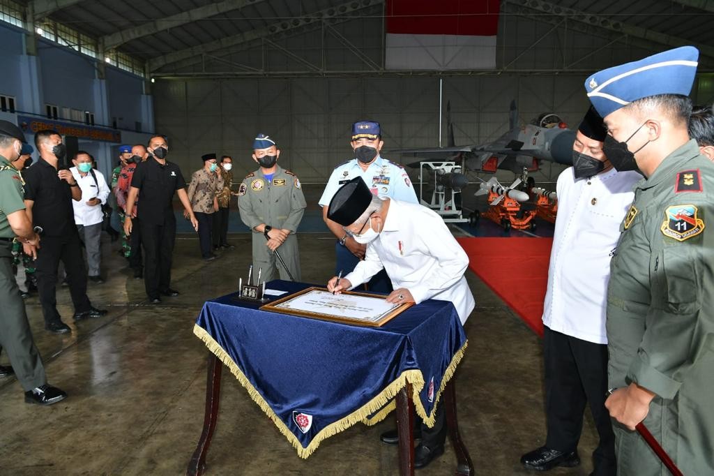 Wapres Merapat ke Lanud Sultan Hasanuddin, Ada Apa?. (Foto: MNC Media)