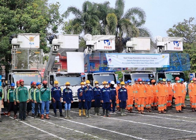 PLN Jamin Pasokan Listrik Jelang Nataru dan Nikahan Kaesang (Foto: MNC Media)