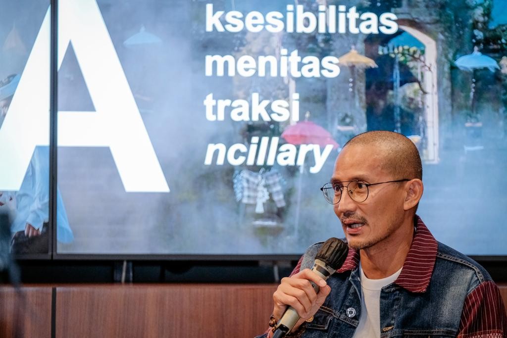 Sandiaga Salahuddin Uno mengaku terus berjibaku mendorong kebangkitan ekonomi lewat sektor parekraf. 