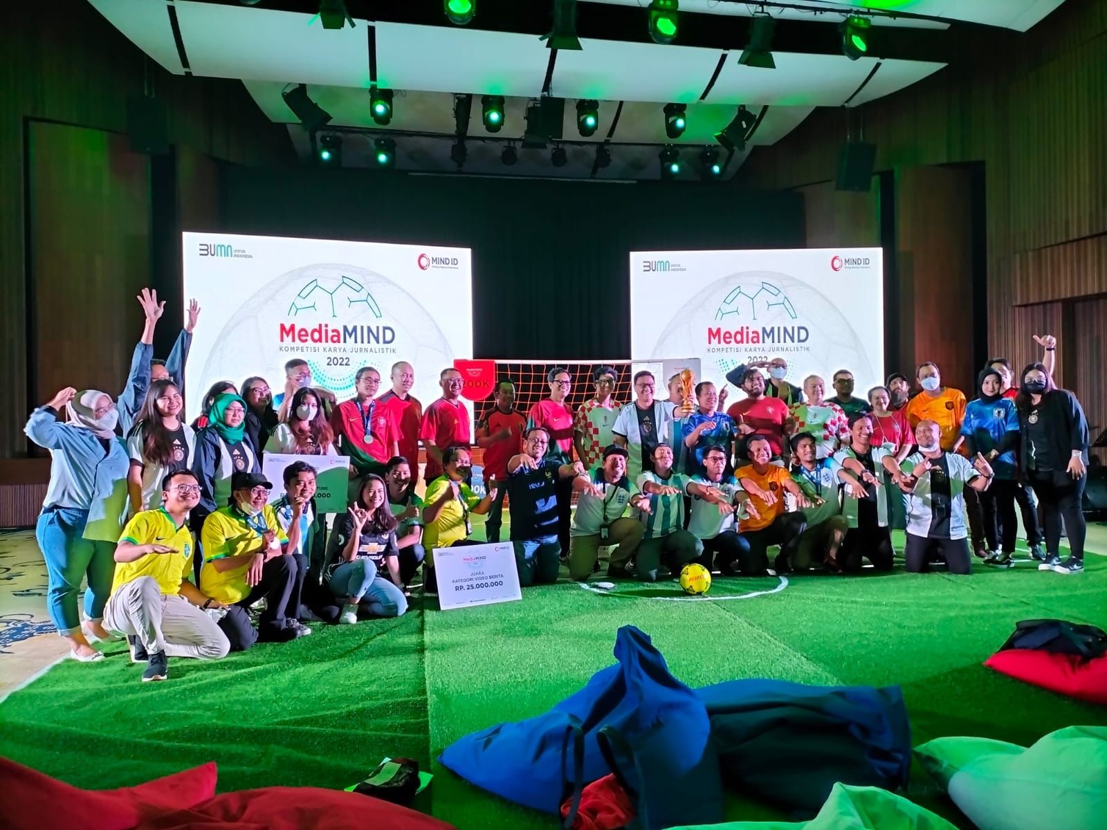 Lewat Kompetisi Jurnalistik Media Mind 2022, MIND ID Apresiasi Insan Pers. Foto: MNC Media.