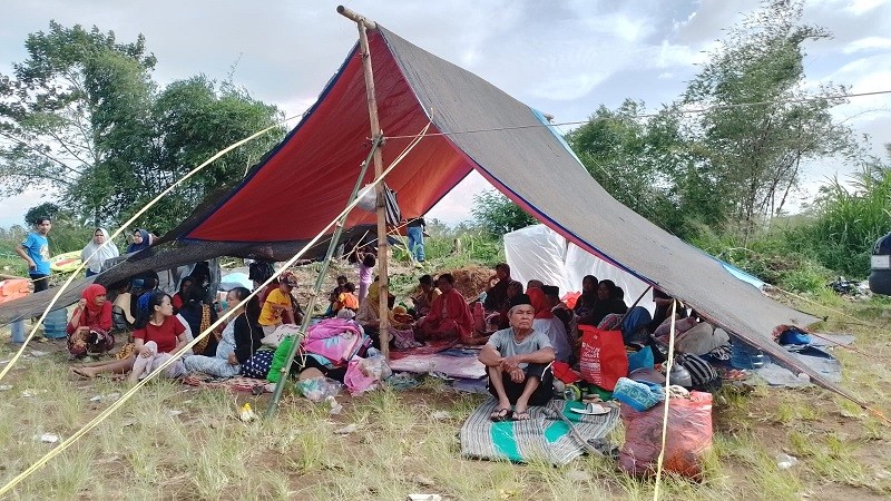 Pengungsi Gempa Ditagih Uang Sewa Lahan Rp1,5 Juta, Ini Reaksi Bupati Cianjur. (Foto: MNC Media).