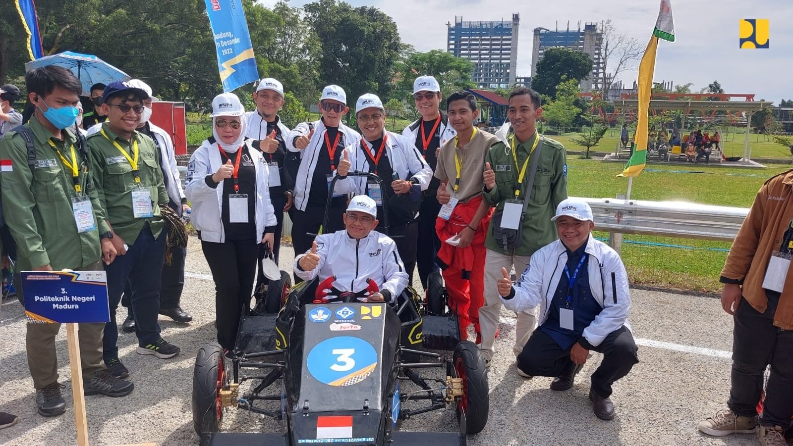 Kementerian PUPR Tantang Anak Muda Kembangkan Teknologi Kendaraan Listrik. (Foto: Kementerian PUPR)