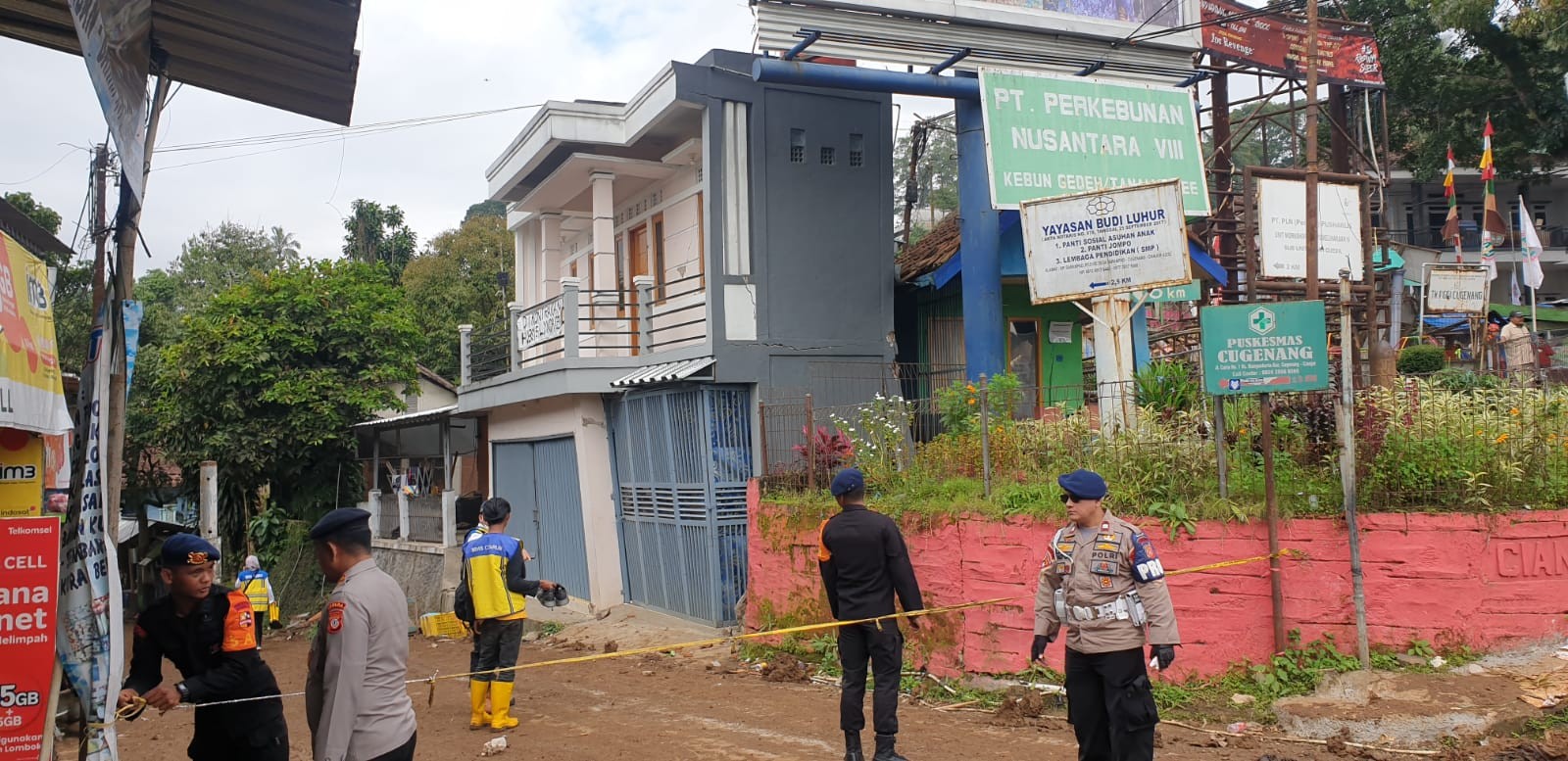 Bangunan Sembilan Desa di Cianjur Direkomendasikan Direlokasi, Ini Sebabnya (foto: MNC Media)