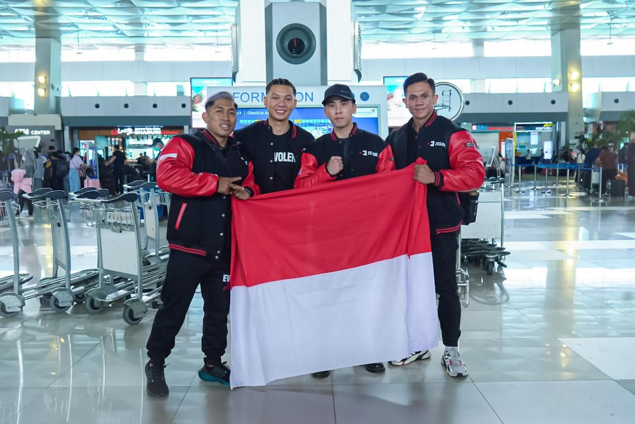Wakili Indonesia di Ajang Internasional, Sandiaga Dukung Chris dan Fareza (foto: MNC Media)