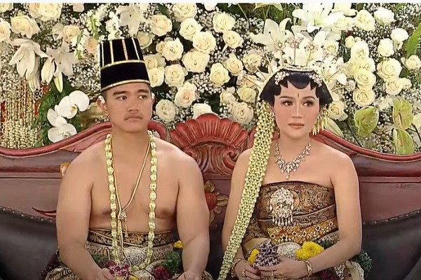 Royal Wedding Kaesang Pangarep dan Erina Gudono telah selesai dihelat, Minggu malam (11/12/2022).