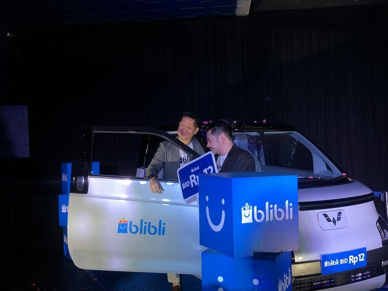 Blibli Lelang Mobil Listrik Mulai Rp12 (Dok.Ist)