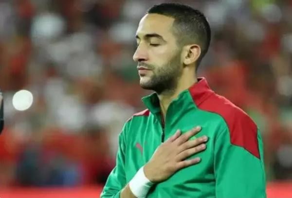 Hakim Ziyech, Pemain Timnas Maroko yang Sumbangkan Gajinya untuk Fakir Miskin. (Foto: MNC Media)