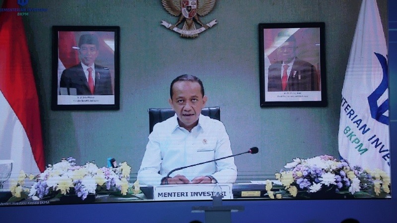 Bahlil Tawarkan 22 Proyek Strategis Nasional di 13 Provinsi Senilai Rp37,32 Triliun. (Foto: Ikhsan PSP/MNC Media)