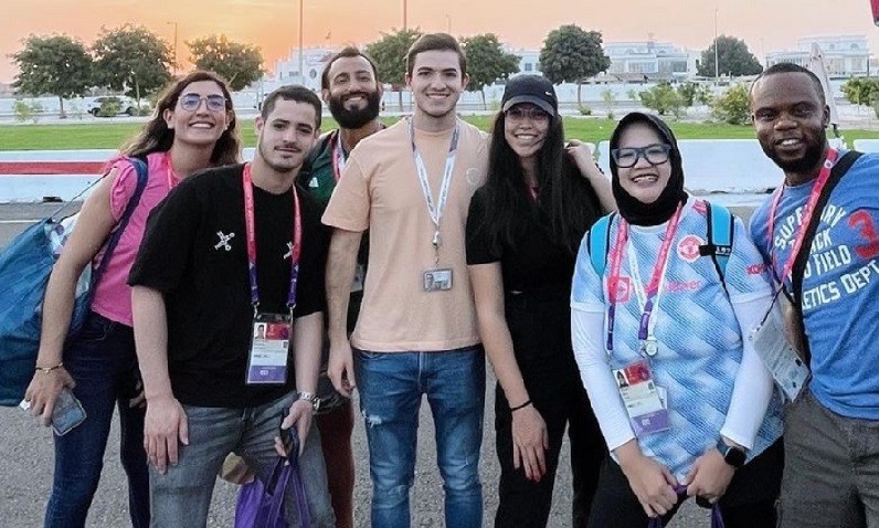 Jadi Volunteer Piala Dunia 2022, 2 WNI Rela Tidak Dibayar dan Bayar Tiket Pesawat Sendiri. (Foto: MNC Media)