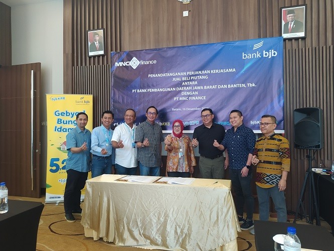 Jalin Kerja Sama dengan BJB, MNC Finance Komitmen Bantu UMKM. (Foto: MNC Media)