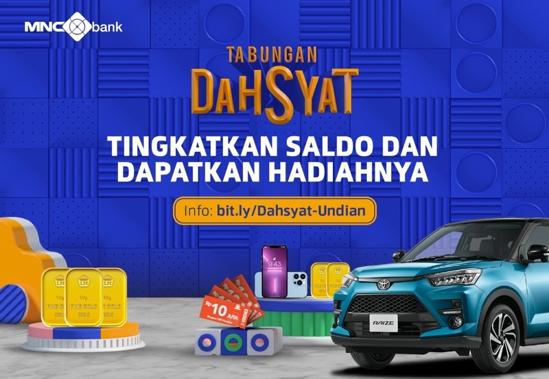 MNC Bank Kembali Gelar Undian Tabungan Dahsyat di 22 Desember 2022 (Dok.MNC)