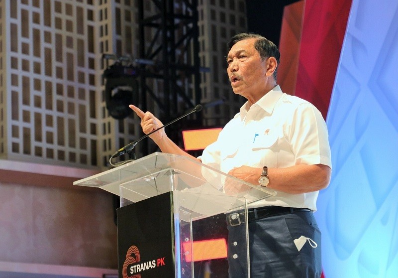RI Ingin Jadi Raja Baterai EV, Luhut Rayu Pengusaha Lithium Australia (FOTO: MNC Media)