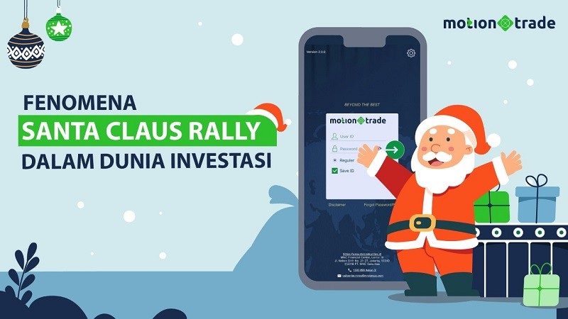 Tips MotionTrade: Mereguk Cuan dari Fenomena Santa Claus Rally. (Foto: MNC Media).
