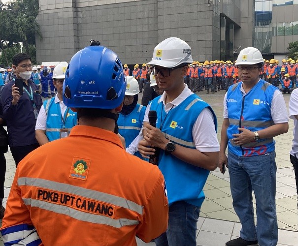 Pasok Listrik untuk Nataru, PLN Amankan Stok Batu Bara hingga BBM. (Foto: Rizky Fauzan/MNC Media)