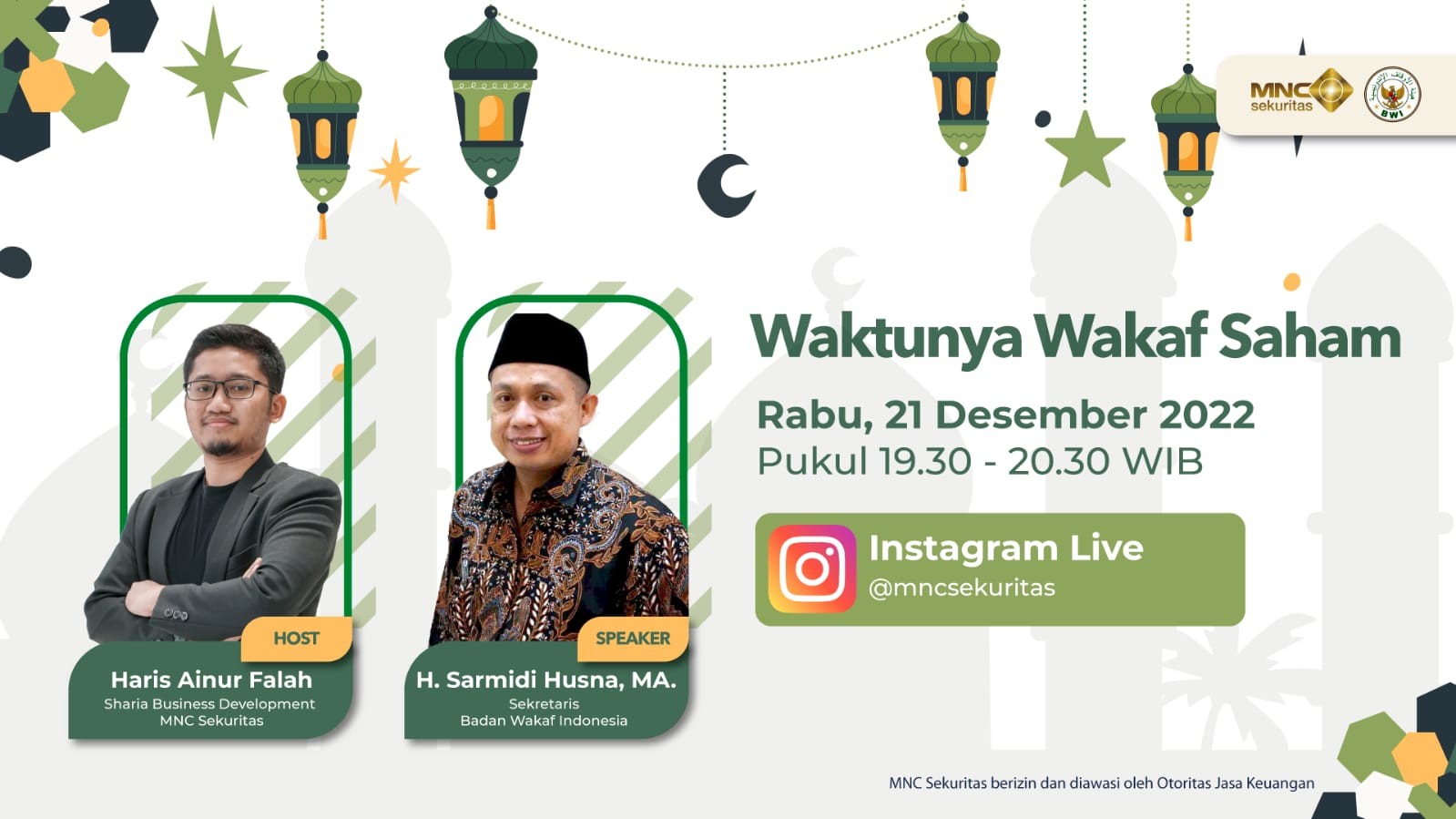 Investasi saham syariah tidak hanya berpotensi memberikan keuntungan, tetapi Anda juga dapat berinvestasi sambil menebarkan kebaikan.