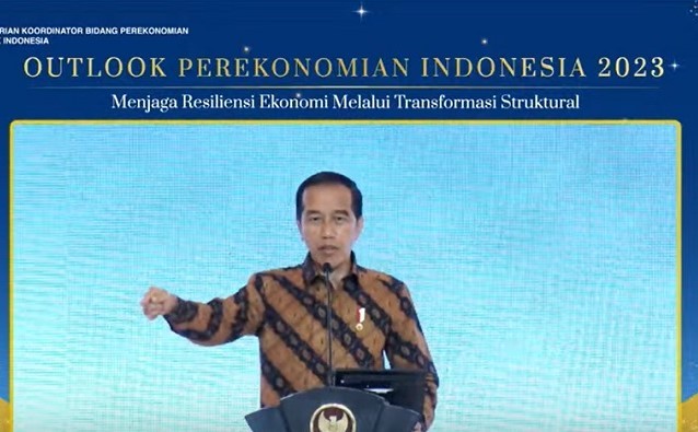 Jokowi Bakal Umumkan Larangan Ekspor Satu Komoditas Minerba Hari Ini. (Foto: Tangkapan Layar Youtube  PerekonomianRI)