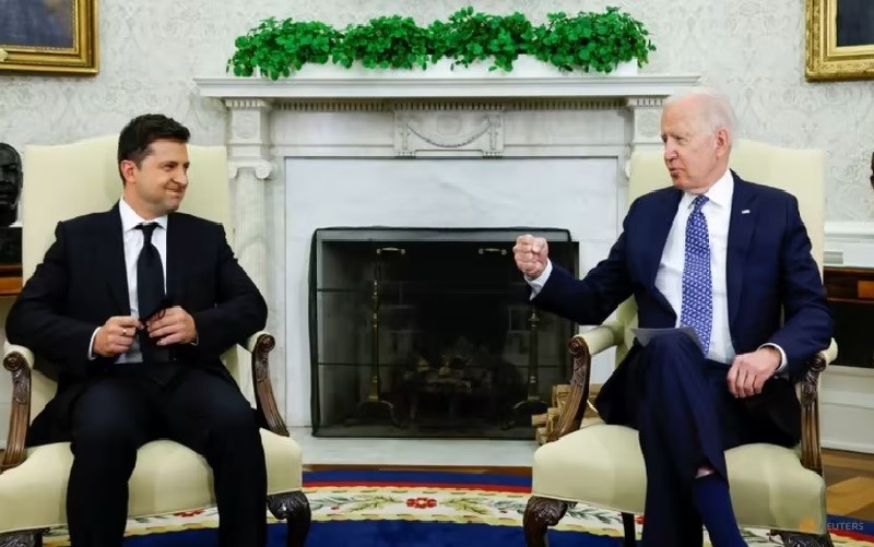 Makin Seru, Presiden Ukraina Temui Biden di AS, Ada Apa?. (Foto: Okezone/Dok)