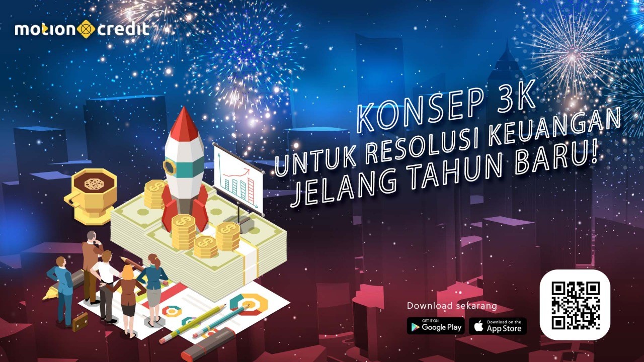 Tips dari MotionCredit: Resolusi Keuangan Jelang Tahun Baru, Pahami Konsep 3K (Foto: MNC Media)