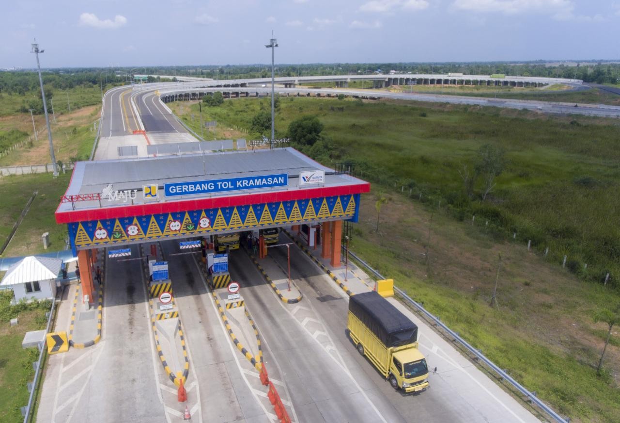 Masuk Tol Kayuagung-Palembang, Waskita (WST) Tebar Diskon 50 Persen (Foto: MNC Media/ Sindonews)
