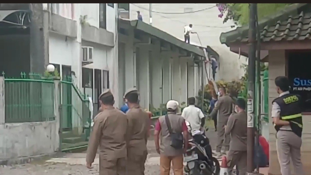 Pipa Gas Amonia di Pabrik Susi Pudjiastuti Diduga Meledak, Karyawan Berhamburan (FOTO:MNC Media)