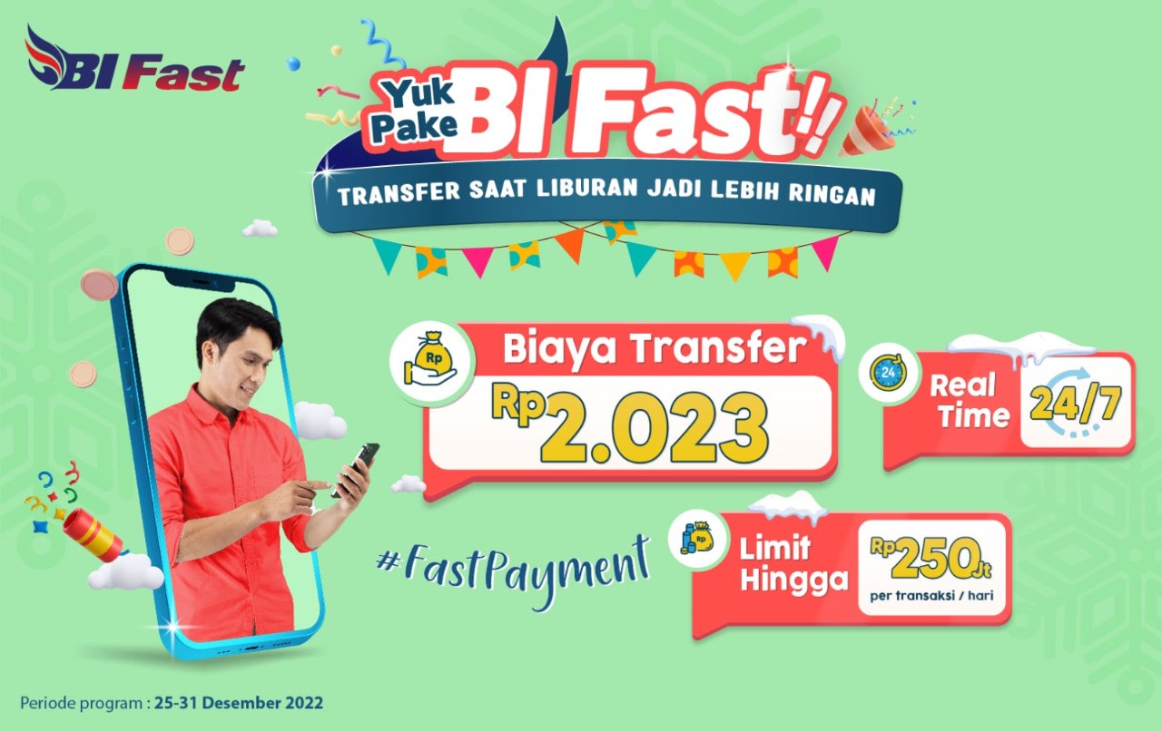 Transfer Akhir Tahun Pakai BI Fast di bank bjb, Ada Promo Biaya Rp2.023 (Dok.bank bjb)