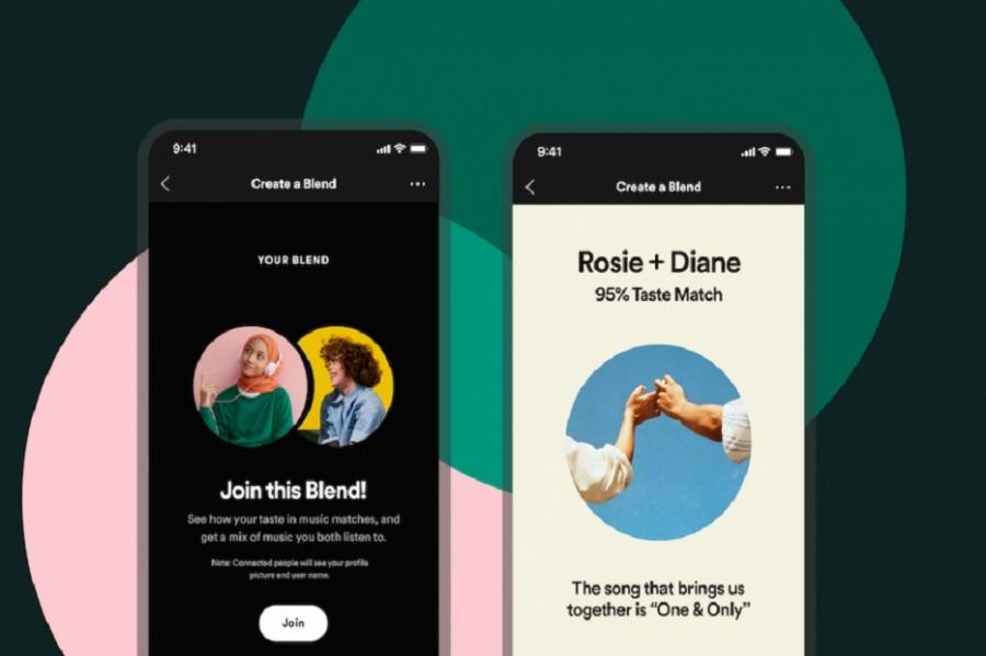 Cara Membuat Spotify Blend, Bikin Playlist Lagu Bareng Temen Lebih Mudah. (Foto: MNC Media)