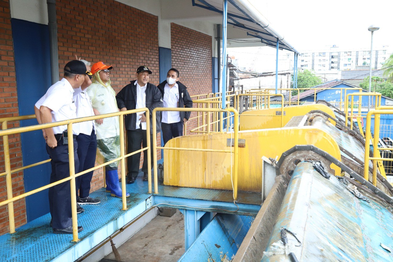Pemkot Jakut Siagakan 10 Stasiun Pompa Cegah Banjir Rob. (Foto: Pemkot Jakut/MNC Media)