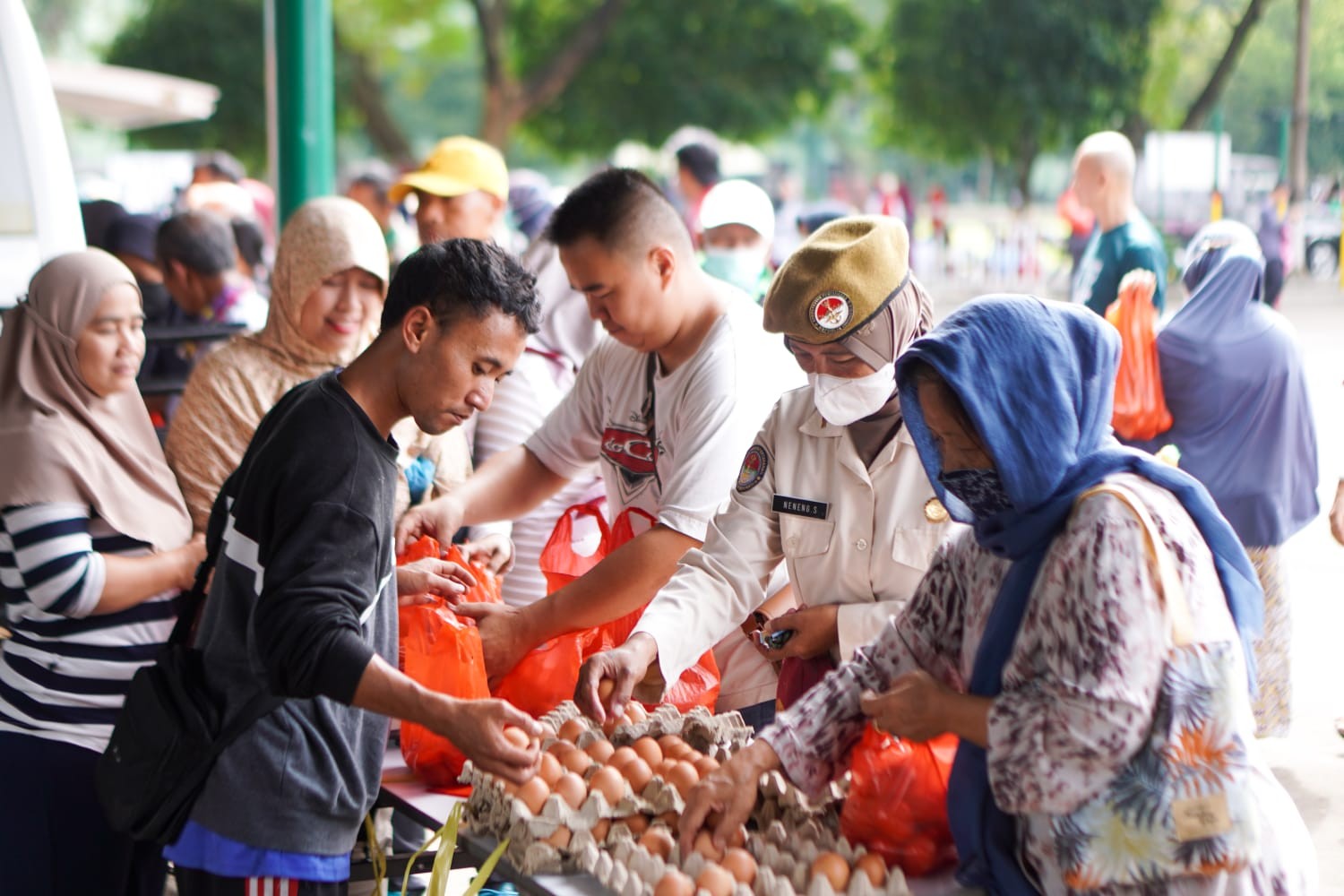 Antisipasi Lonjakan Harga, Kementan Gandeng TNI Lancarkan Distribusi Pangan Murah. (Foto: MNC Media)