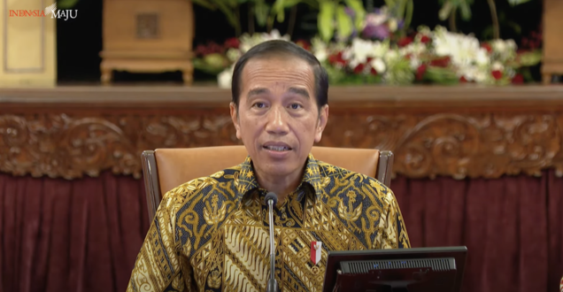 Jokowi Sebut Stunting PR Besar RI, Targetkan Turun 14 Persen di 2024. (Foto: MNC Media)