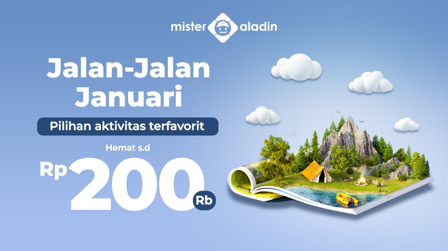 Tahun Baru Enaknya Aktivitas Seru, Ada Diskon hingga Rp200 Ribu di Mister Aladin (FOTO:MNC Media)