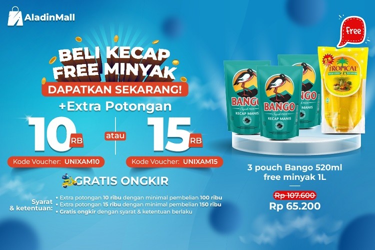 Ingin Beli Kecap Gratis Minyak Goreng 1 Liter? Segera Serbu di Sini! (Foto: MNC Media)