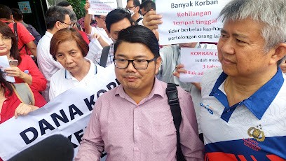 Korban KSP Indosurya Puas Henry Surya Dituntut 20 Tahun dan Denda Rp200 Miliar. (Foto: Dimas Choirul/MNC Media)