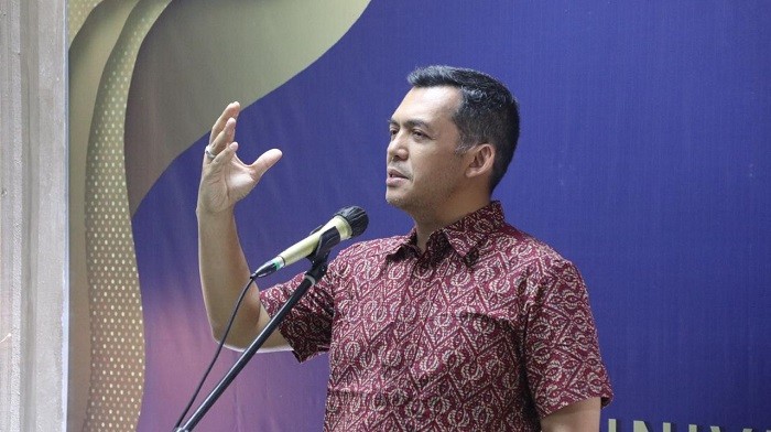 Resmi Menjabat Dirjen Imigrasi, Ini Sosok Eks Dirut Krakatau Steel Silmy Karim. Foto: MNC Media.