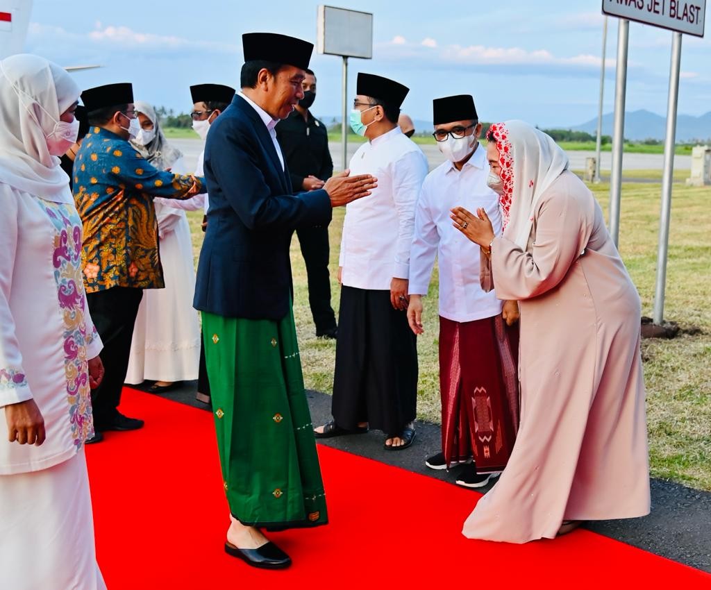 Jokowi Tiba di Banyuwangi untuk Hadiri Festival Tradisi Islam Nusantara (Dok.Ist)