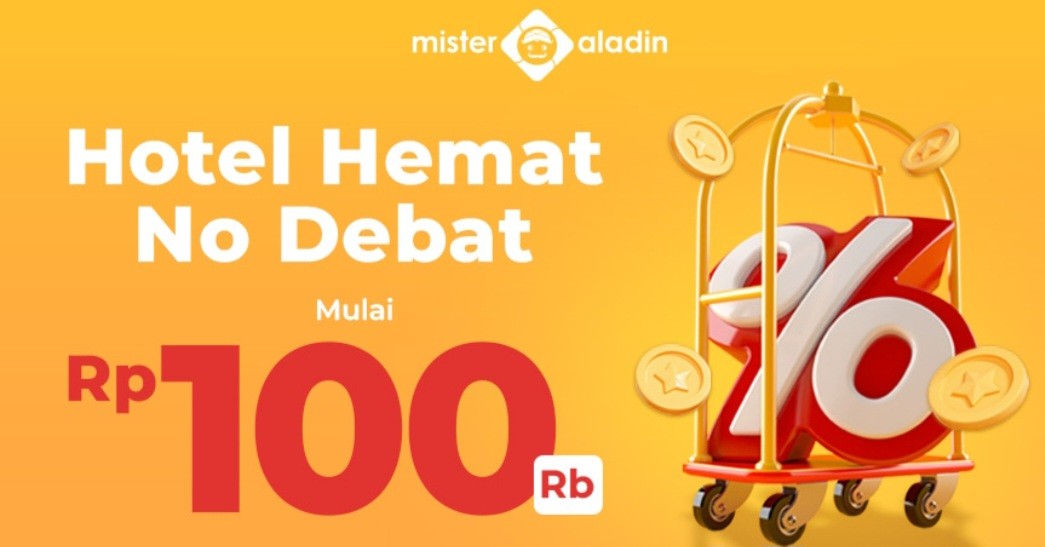 Staycation Mulai dari Rp100 Ribu hanya di Mister Aladin, Buruan Promonya Terbatas (FOTO:Dok Ist)