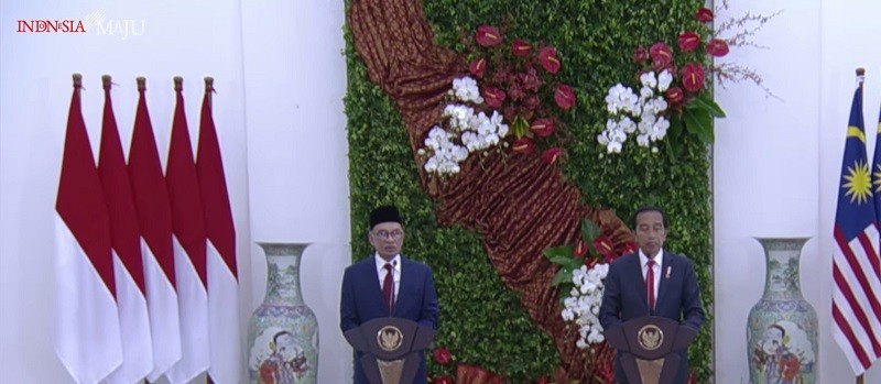 Anwar Ibrahim Janji Beri Perlindungan TKI di Malaysia, Jokowi Minta Ini. (Foto: MNC Media).