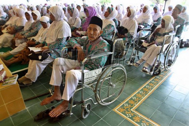 62 Ribu Lansia Berangkat Haji Tahun Ini, Kemenag Siapkan Petugas Khusus (Foto: MNC Media/ Sindonews)