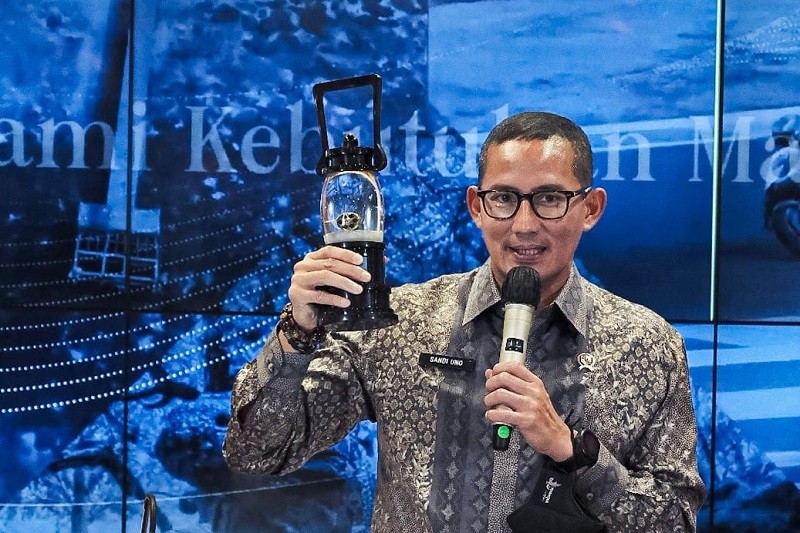 Sandiaga Sebut Kunjungan Wisman Sepanjang 2022 Lampaui Target (FOTO:MNC Media)
