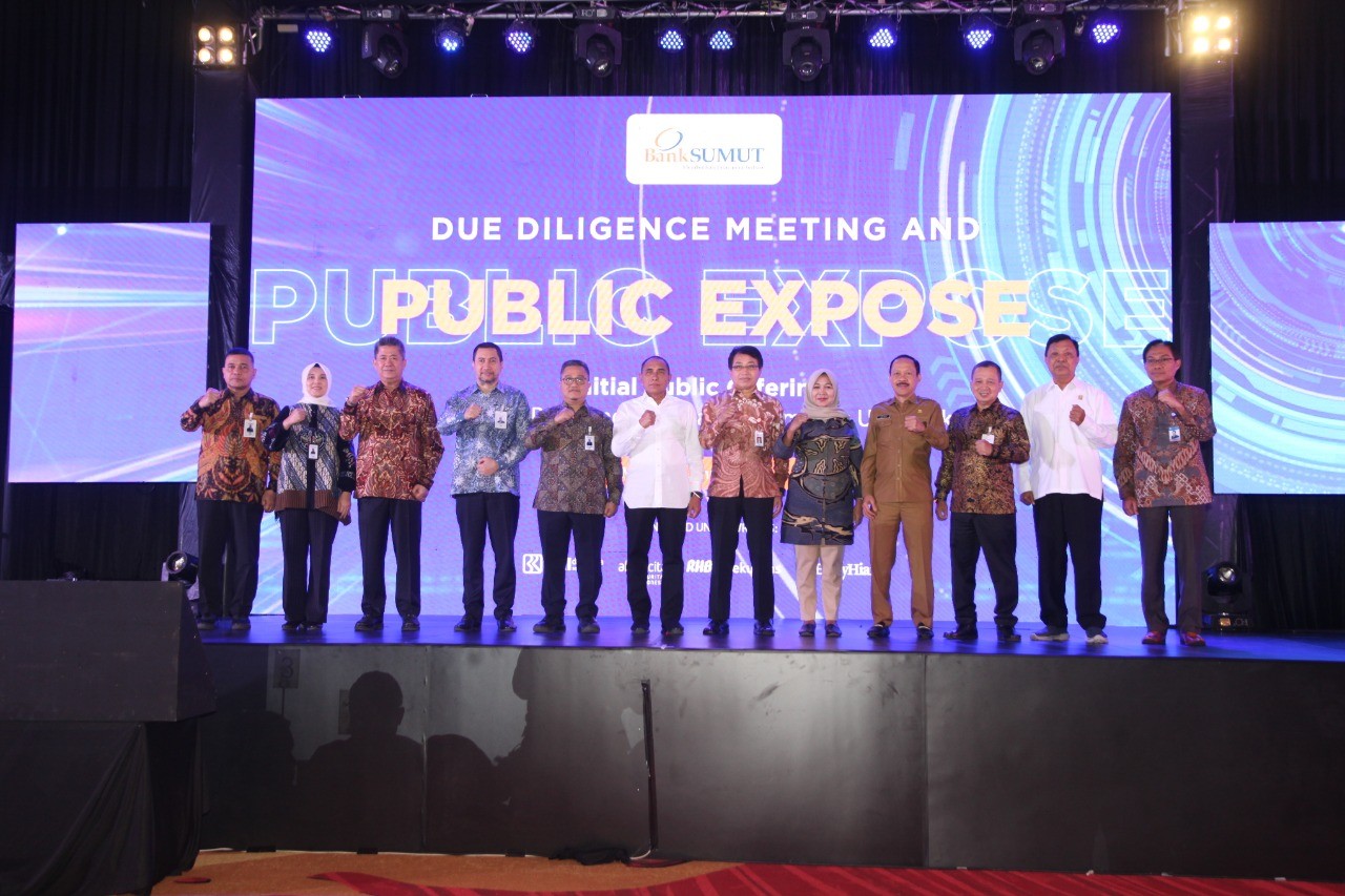 Jelang IPO, Bank Sumut Jaga Soliditas Efisiensi dan Profitablitas (foto: MNC Media)