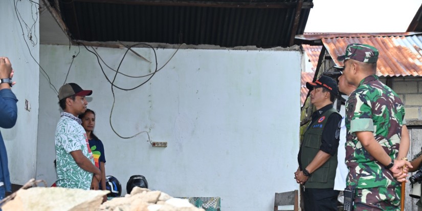 Penanganan Darurat Gempa M7,5 Maluku, BNPB Serahkan Bantuan DSP Rp1,1 Miliar  (Dok.BNPB)