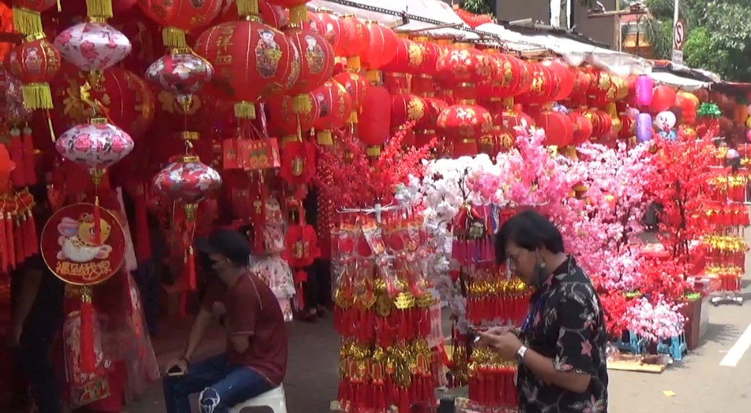 Jelang Imlek, Omzet Pedagang Pecinan Glodok Melonjak 85 Persen (FOTO: MNC Media)
