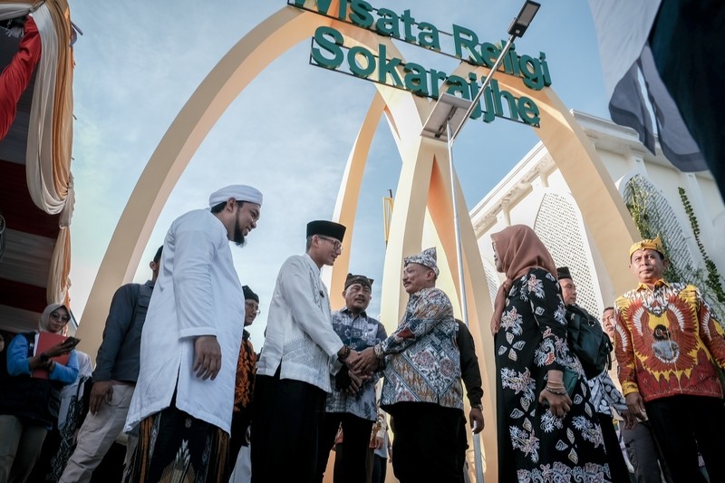 Sandiaga Uno: Situbondo Jadi Lokasi Konferensi Wisata Religi Internasional. (Foto: MNC Media)