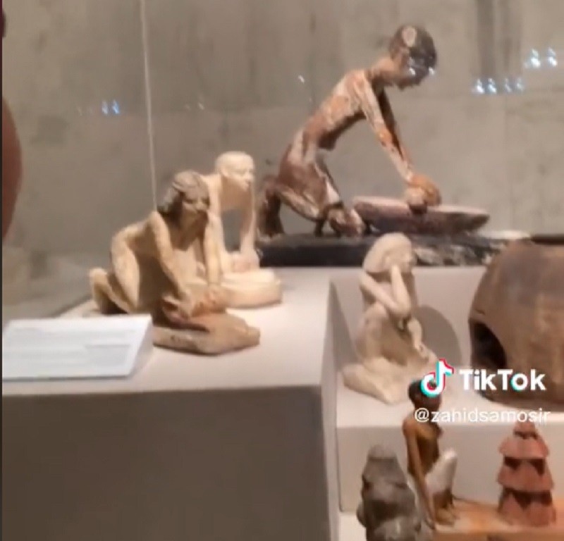 Ternyata Sosial Media Sudah Ada Sejak Zaman Firaun, Enggak Percaya? Ini Buktinya. (Foto: Tiktok @zahidsamosir).