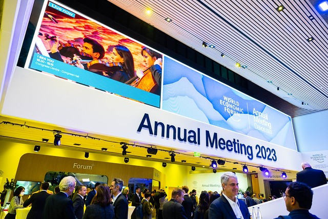 World Economic Forum Resmi Dibuka, Pemimpin dan Pengusaha Dunia Siap Hadapi Resesi. (Foto: MNC Media)