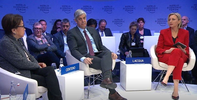 WEF Panel Sebut Pembukaan Perbatasan China Jadi Pendorong Ekonomi Global. (Foto: Tangkapan Layar Youtube World Economic Forum)