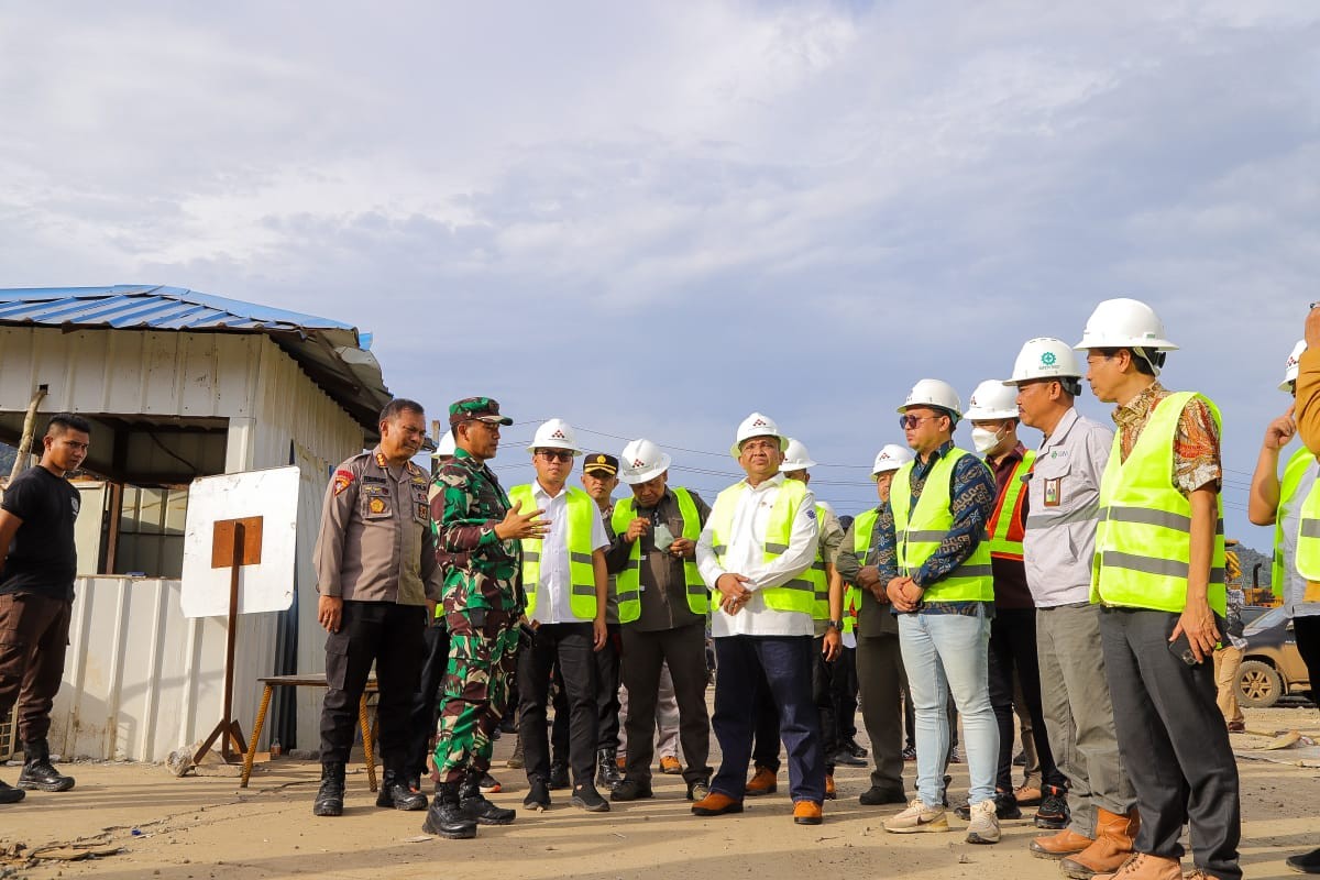 Tinjau Lokasi Konflik Pekerja di Morowali, Wamenaker Beri Wejangan Ini. (Foto: MNC Media)